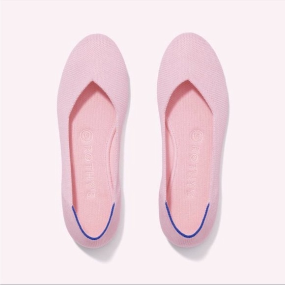 Rothy's Shoes - Rothy’s The Flat - brand new in rare BLUSH color!